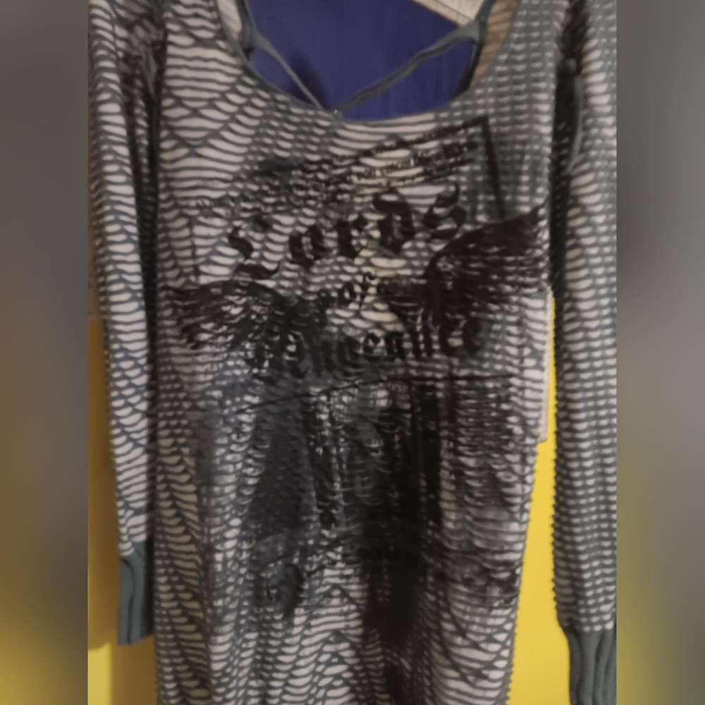 SALVAGE "Lords Of Vengance" Open Back Tunic/Mini Dress. Such A Cool Dress! M/L - Picture 4 of 7